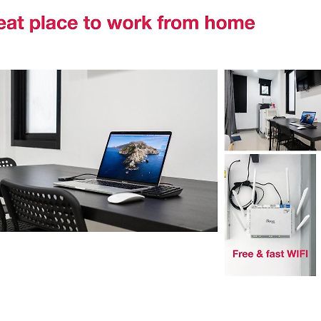 P1 Silom Pan Large Room Full Kitchen Wifi 4-6Pax Bangkok Luaran gambar